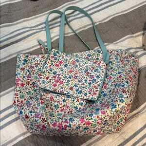 Tommy Bahama Floral Tote Bag